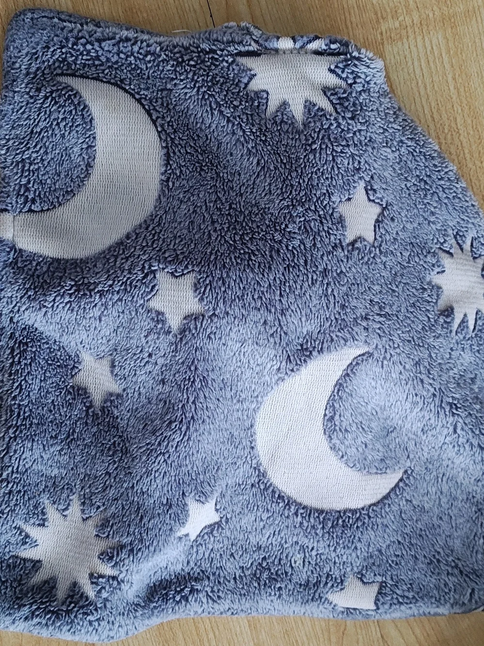 glow In The Dark Bed Bubs Monkey Lovey Plush Baby Security Blanket Moon Stars